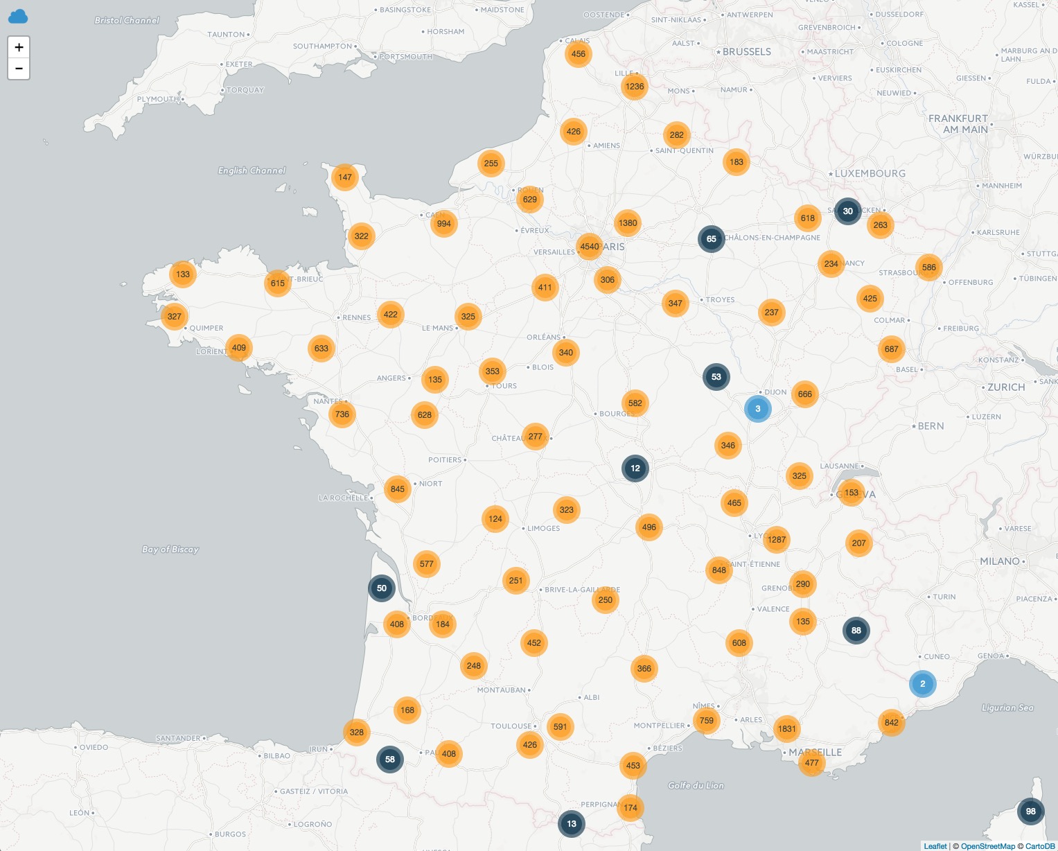 Les Boulangeries En France | Data-prospection.fr